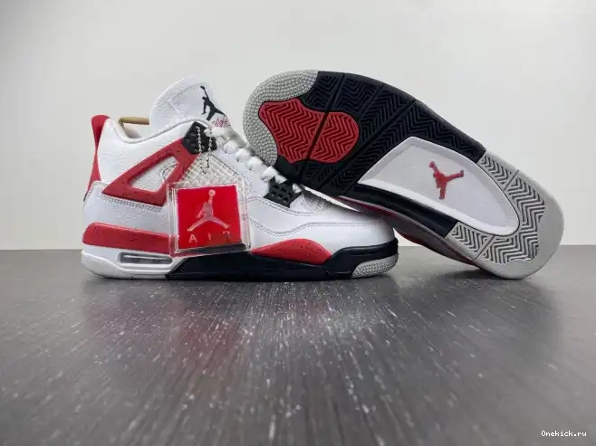 One Kick Red Air Jordan DH6927-161 4 Cement 0529